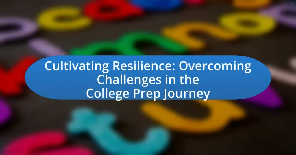Cultivating Resilience: Overcoming Challenges in the College Prep Journey