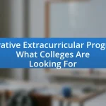 Innovative Extracurricular Programs: What Colleges Are Looking For