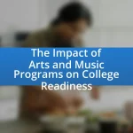 The Impact of Arts and Music Programs on College Readiness