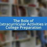 The Role of Extracurricular Activities in College Preparation